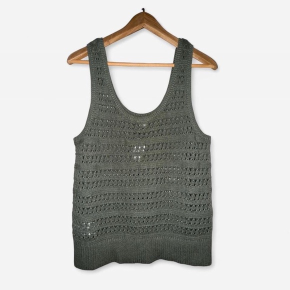 Old Navy Green Sweater Tank - Picture 2 of 2